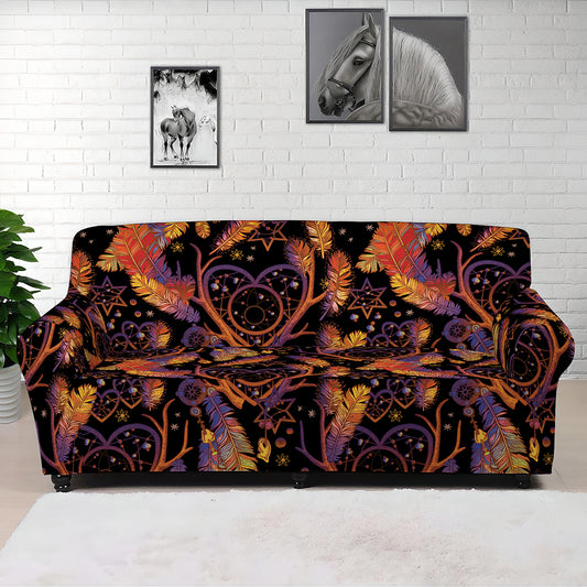 Indian Tribal Dream Catcher Print Sofa Cover
