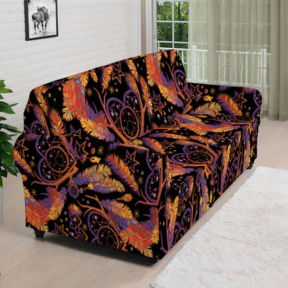 Indian Tribal Dream Catcher Print Sofa Cover