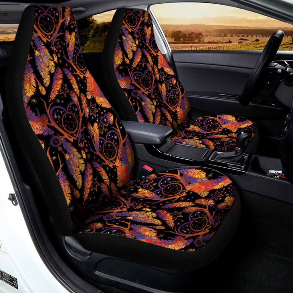 Indian Tribal Dream Catcher Print Universal Fit Car Seat Covers