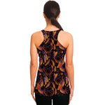 Indian Tribal Dream Catcher Print Women's Racerback Tank Top