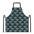 Indian Tribal Elephant Pattern Print Apron