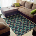 Indian Tribal Elephant Pattern Print Floor Mat