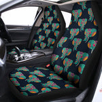 Indian Tribal Elephant Pattern Print Universal Fit Car Seat Covers