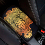 Indian Tribal Spiritual Elephant Print Car Center Console Cover