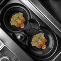 Indian Tribal Spiritual Elephant Print Car Coasters