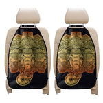 Indian Tribal Spiritual Elephant Print Car Seat Organizers