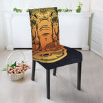Indian Tribal Spiritual Elephant Print Dining Chair Slipcover