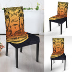 Indian Tribal Spiritual Elephant Print Dining Chair Slipcover