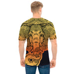 Indian Tribal Spiritual Elephant Print Men's T-Shirt