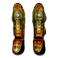 Indian Tribal Spiritual Elephant Print Muay Thai Shin Guards