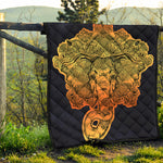 Indian Tribal Spiritual Elephant Print Quilt