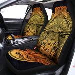 Indian Tribal Spiritual Elephant Print Universal Fit Car Seat Covers