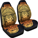 Indian Tribal Spiritual Elephant Print Universal Fit Car Seat Covers