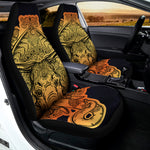 Indian Tribal Spiritual Elephant Print Universal Fit Car Seat Covers