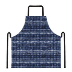 Indigo Dye Shibori Print Apron