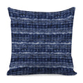 Indigo Dye Shibori Print Pillow Cover