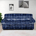Indigo Dye Shibori Print Sofa Cover