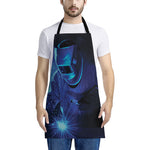 Industrial Welder Print Apron