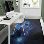 Industrial Welder Print Area Rug
