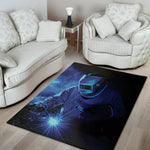 Industrial Welder Print Area Rug