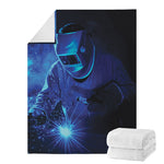 Industrial Welder Print Blanket
