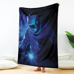 Industrial Welder Print Blanket