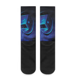 Industrial Welder Print Crew Socks
