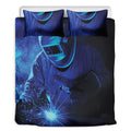 Industrial Welder Print Duvet Cover Bedding Set