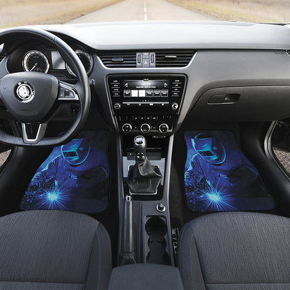 Industrial Welder Print Front and Back Car Floor Mats