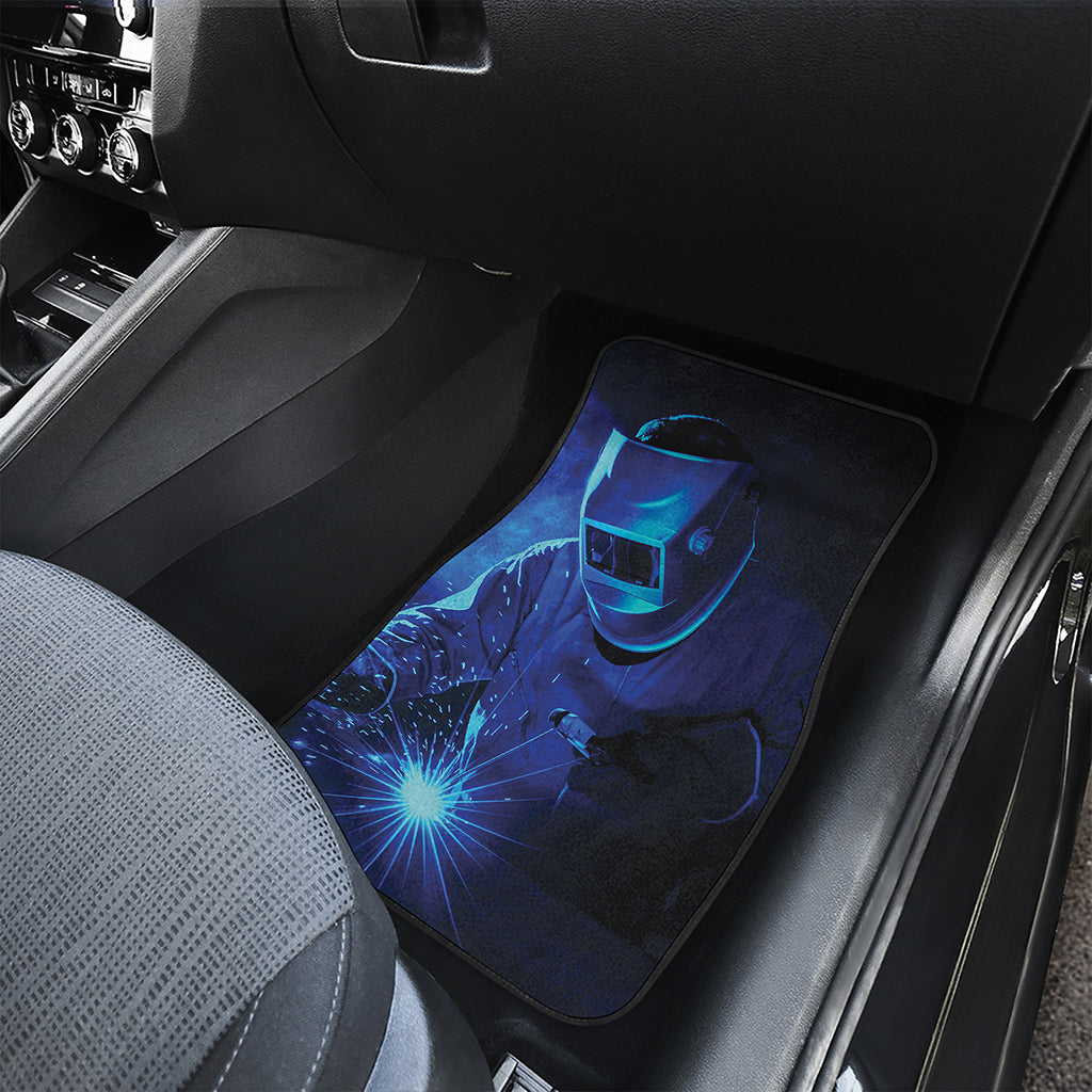 Industrial Welder Print Front Car Floor Mats