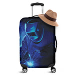 Industrial Welder Print Luggage Cover