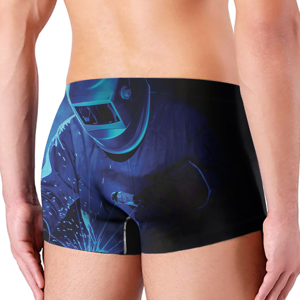 Industrial Welder Print Men's Boxer Briefs