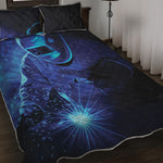 Industrial Welder Print Quilt Bed Set