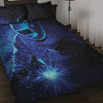 Industrial Welder Print Quilt Bed Set