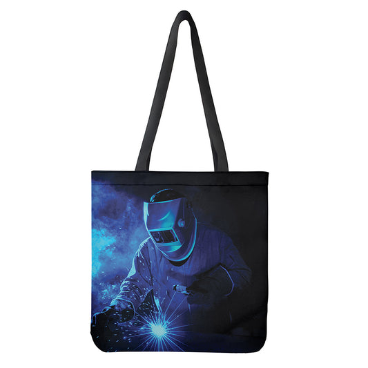 Industrial Welder Print Tote Bag