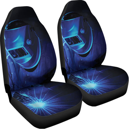 Industrial Welder Print Universal Fit Car Seat Covers