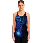 Industrial Welder Print Women's Racerback Tank Top