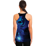 Industrial Welder Print Women's Racerback Tank Top