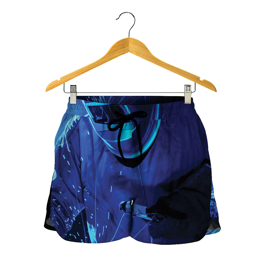Industrial Welder Print Women's Shorts