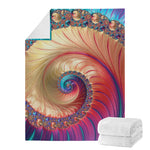 Infinite Fractal Print Blanket