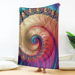 Infinite Fractal Print Blanket
