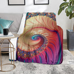 Infinite Fractal Print Blanket