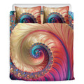 Infinite Fractal Print Duvet Cover Bedding Set