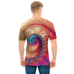 Infinite Fractal Print Men's T-Shirt