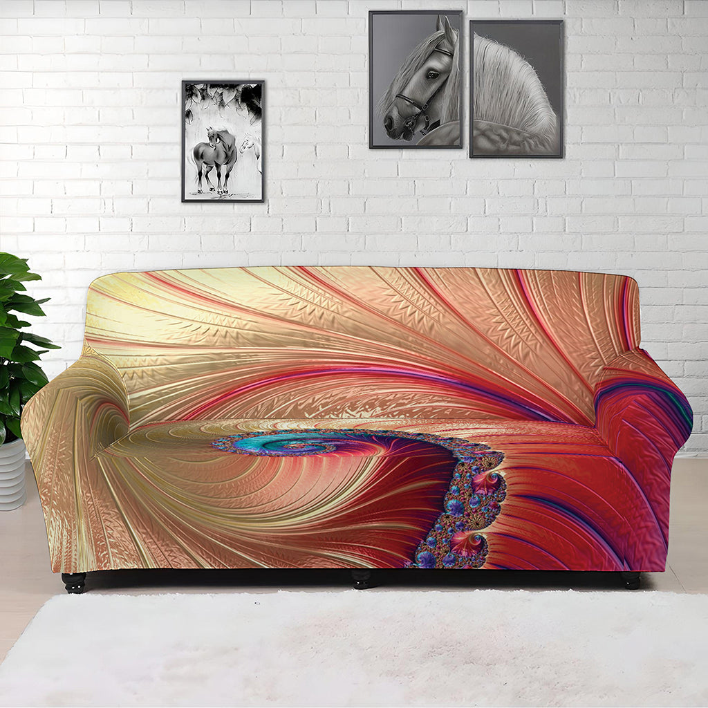 Infinite Fractal Print Sofa Cover
