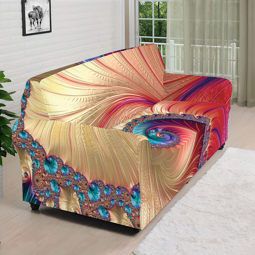 Infinite Fractal Print Sofa Cover