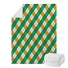 Irish Argyle Pattern Print Blanket