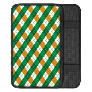 Irish Argyle Pattern Print Car Center Console Cover