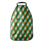 Irish Argyle Pattern Print Car Seat Organizers