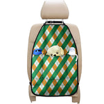 Irish Argyle Pattern Print Car Seat Organizers